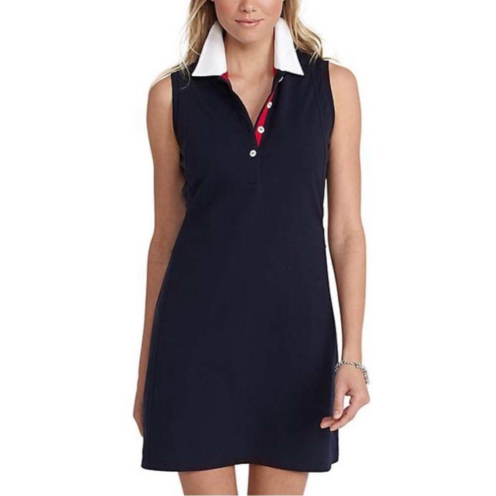 Brooks Brothers classic navy tennis dress
